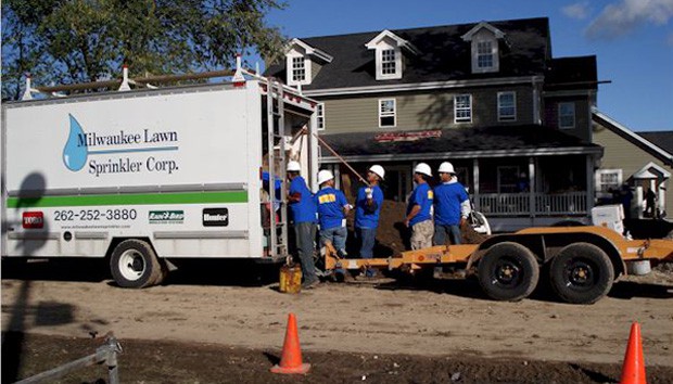 extreme makeover home edition sprinkler installation