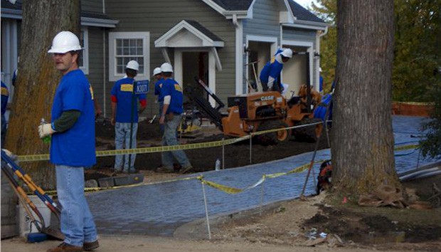 extreme makeover home edition sprinkler installation