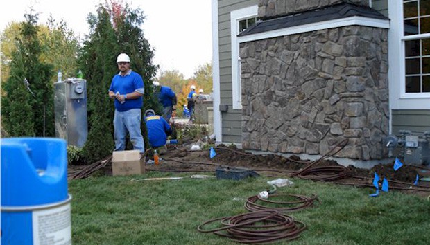 extreme makeover home edition sprinkler installation
