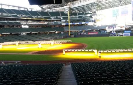 lawn care services for Miller Park stadium