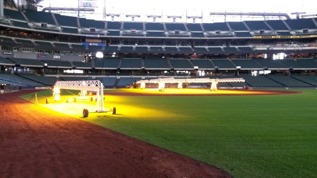 lawn care services for Miller Park stadium